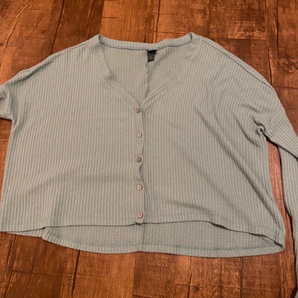 Blue Target Sweater